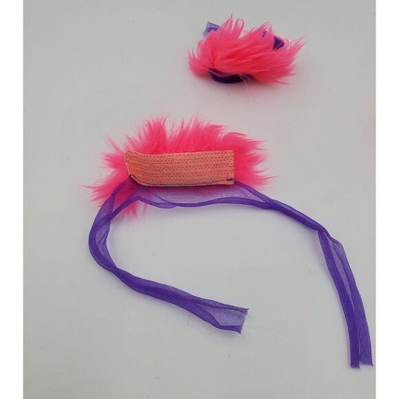 Vintage Barbie Rockers Oversized Shirt 2 Hair Pieces Shoes 1980's - Picture 7 of 7